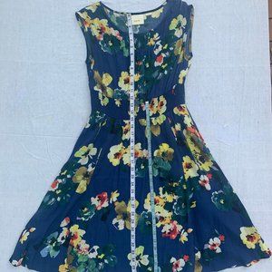 Anthropologie Maeve Floral Dress XS